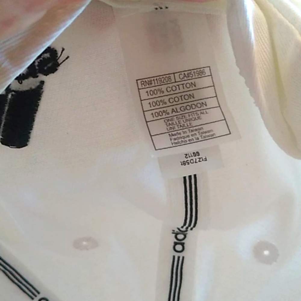 Adidas Hat Cap One Size White Color - Picture 7 of 7
